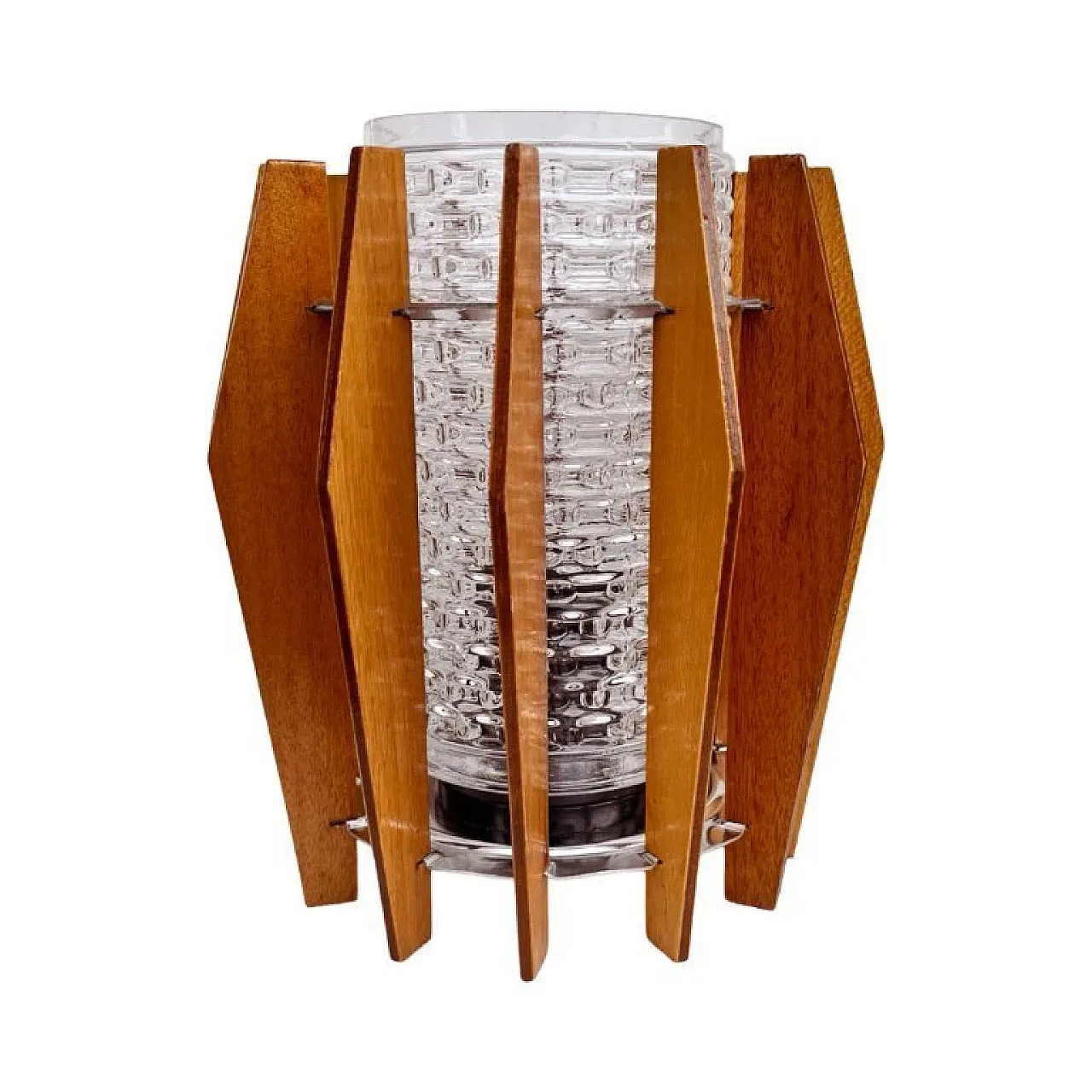 Night lamp, Dřevo Humpolec, 1960s 11