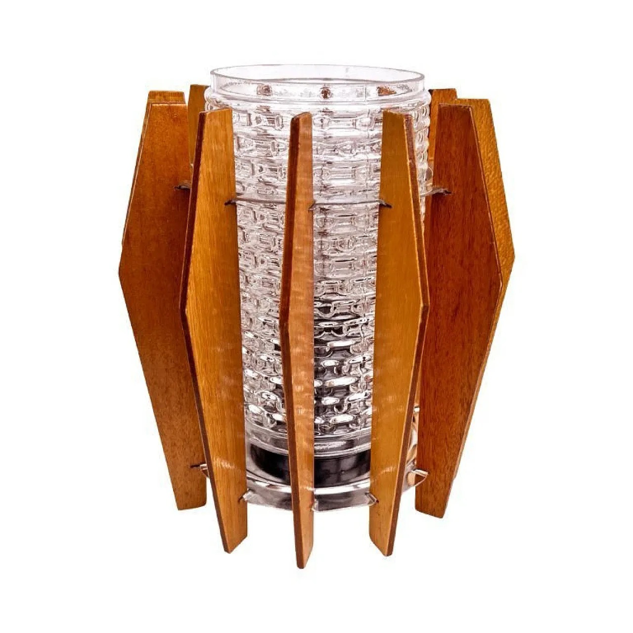 Night lamp, Dřevo Humpolec, 1960s 12