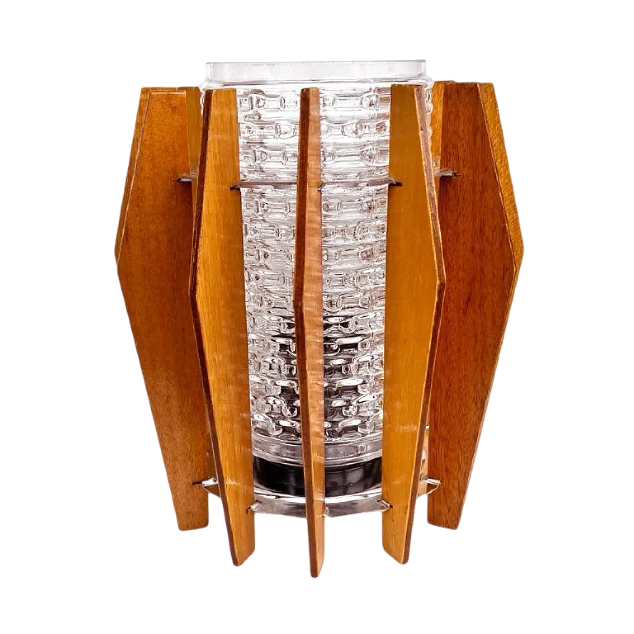 Night lamp, Dřevo Humpolec, 1960s 13