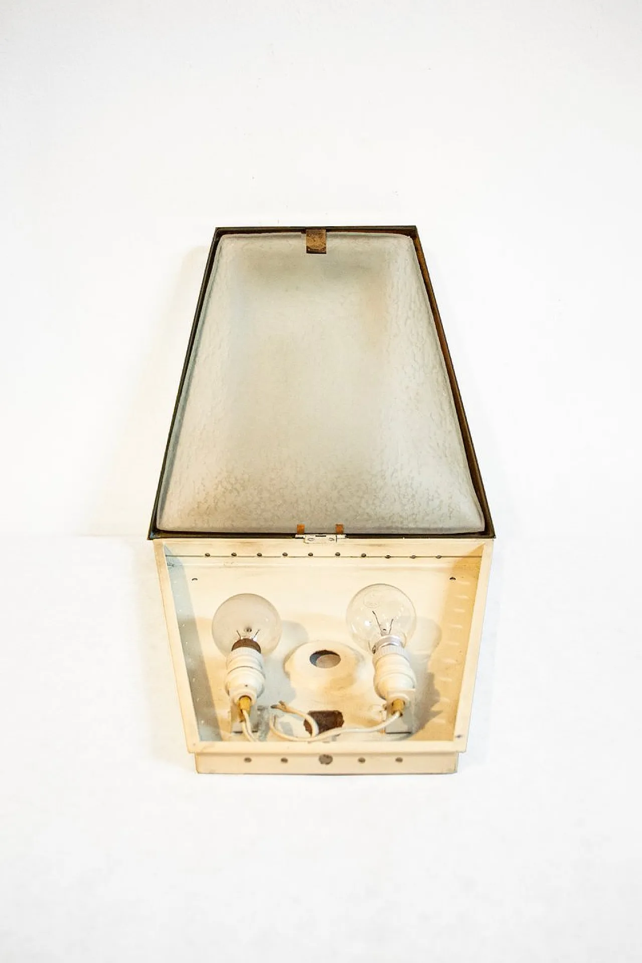 Lampada da soffitto o da parete grande nr. 1938 di Max Ingrand per Fontana Arte, anni '50 4