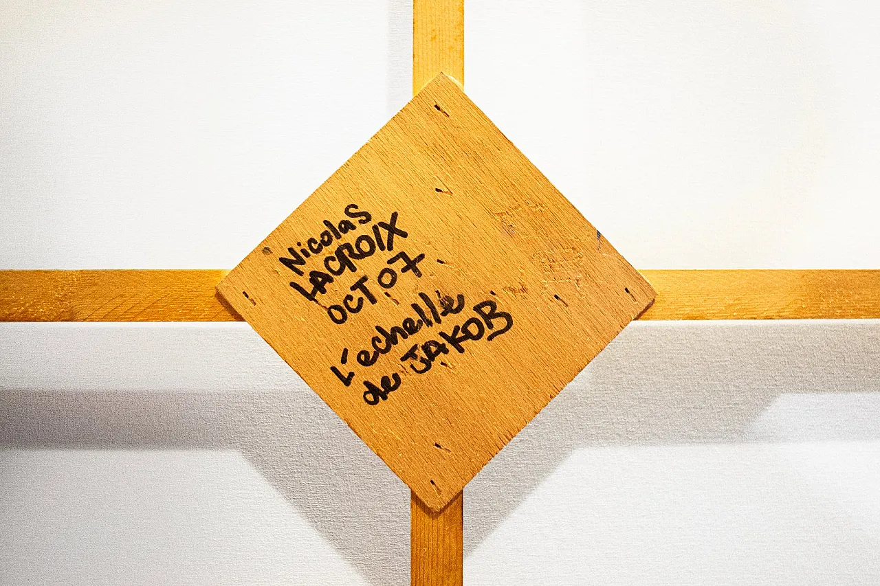 Nicolas Lacroix, Opera la scala di Jakob, olio su tela, anni 2000 5