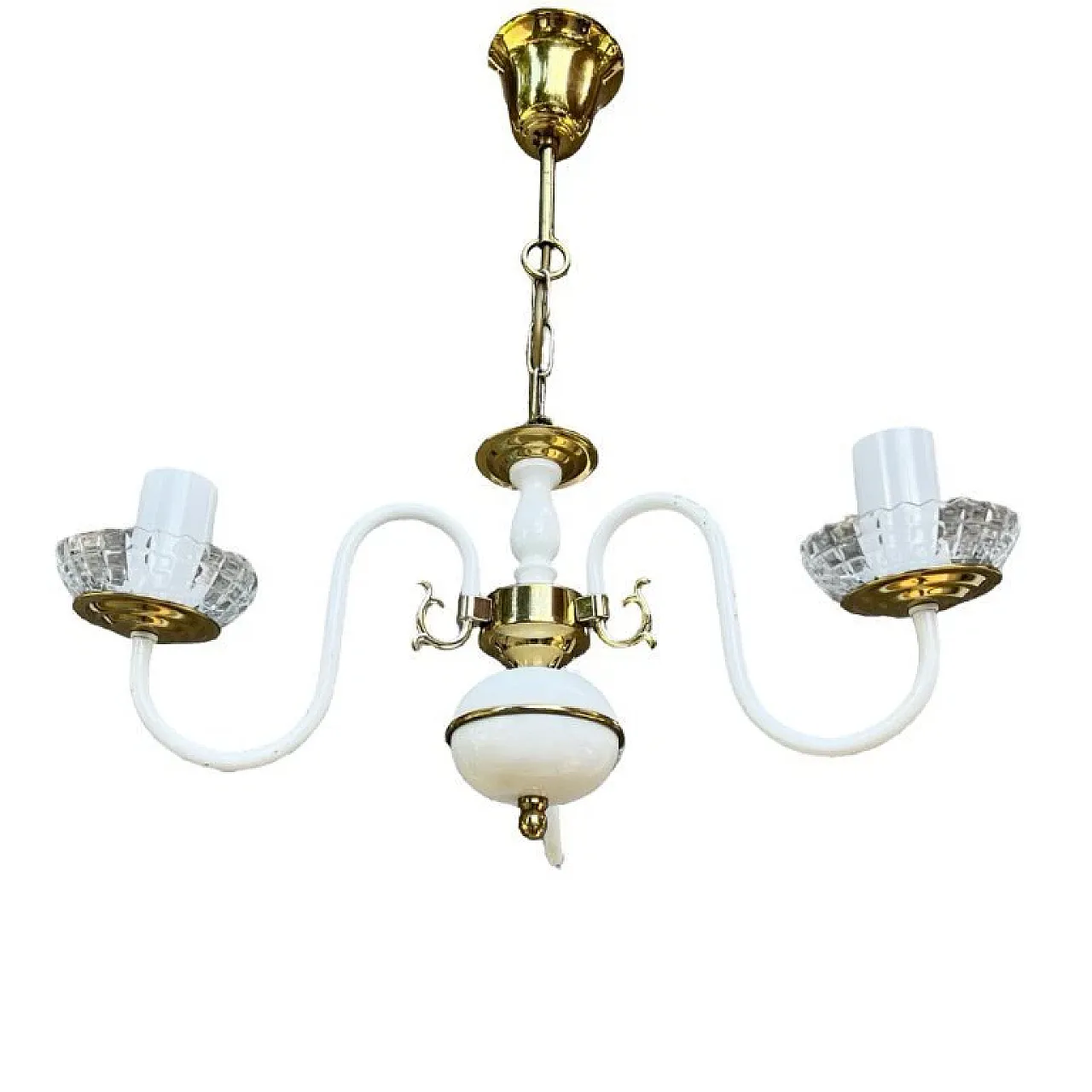 AKA Leuchten chandelier, Hollywood Regency style, 1970s 3