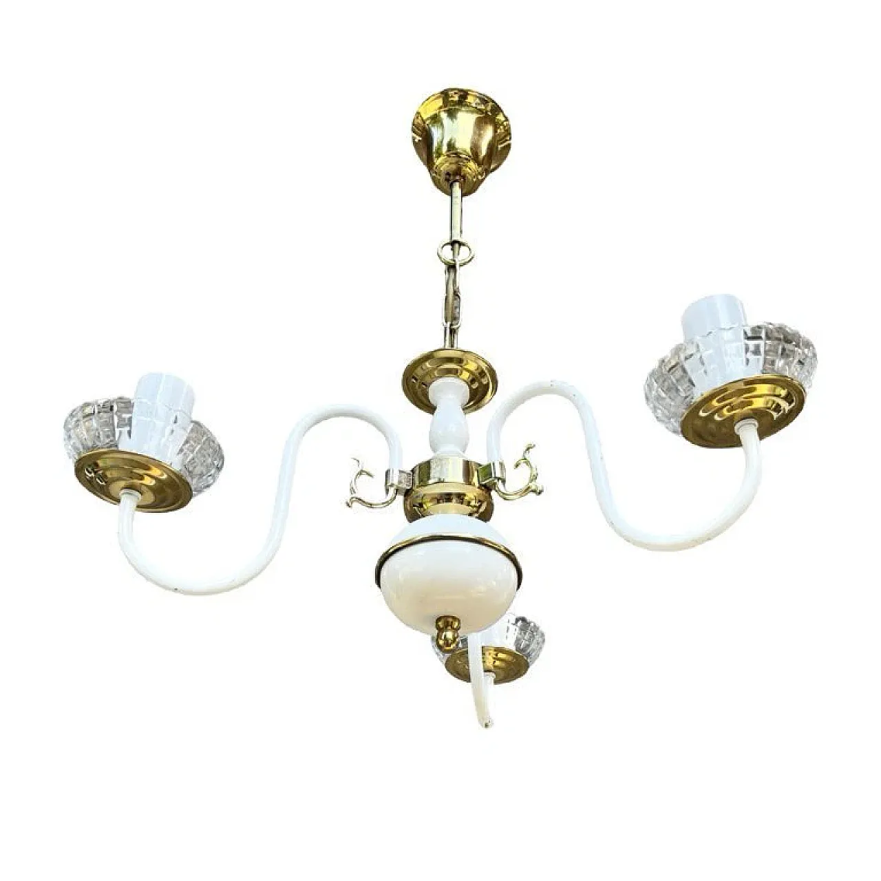 AKA Leuchten chandelier, Hollywood Regency style, 1970s 4