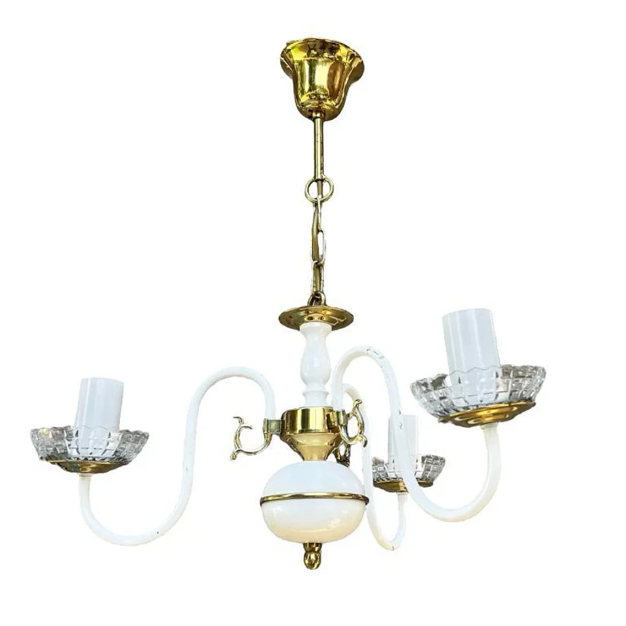 AKA Leuchten chandelier, Hollywood Regency style, 1970s 9