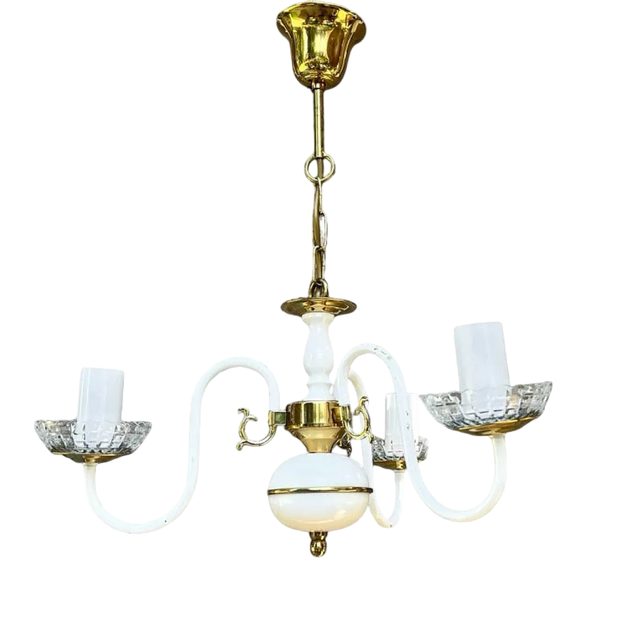AKA Leuchten chandelier, Hollywood Regency style, 1970s 10