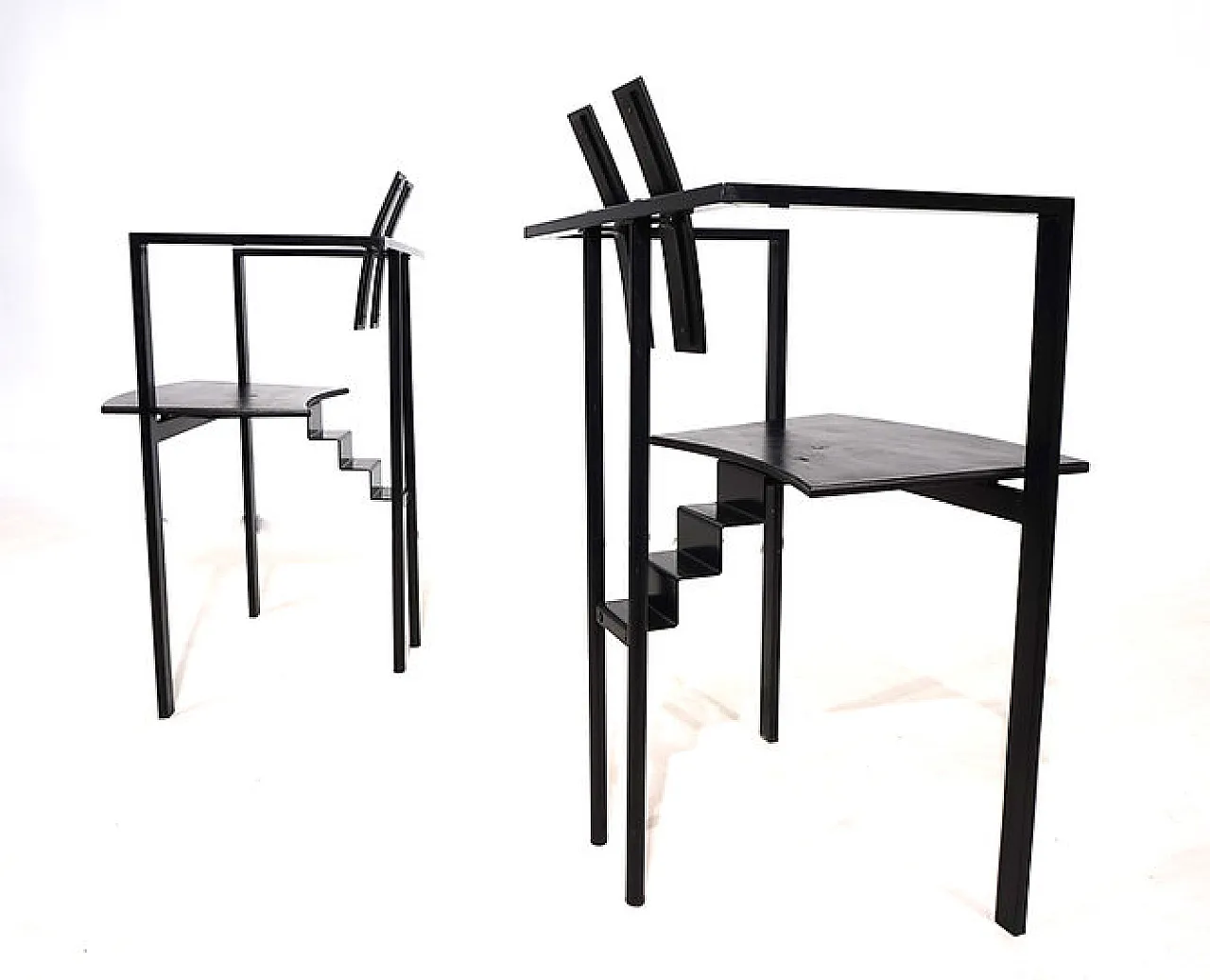 Coppia di sedie KFF Trix Memphis di Karl Friedrich Förster, anni '80 2