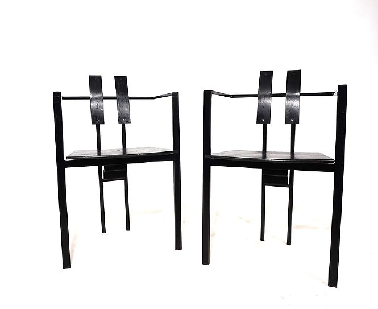 Coppia di sedie KFF Trix Memphis di Karl Friedrich Förster, anni '80 3