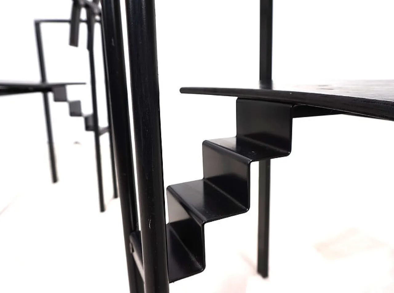 Coppia di sedie KFF Trix Memphis di Karl Friedrich Förster, anni '80 8