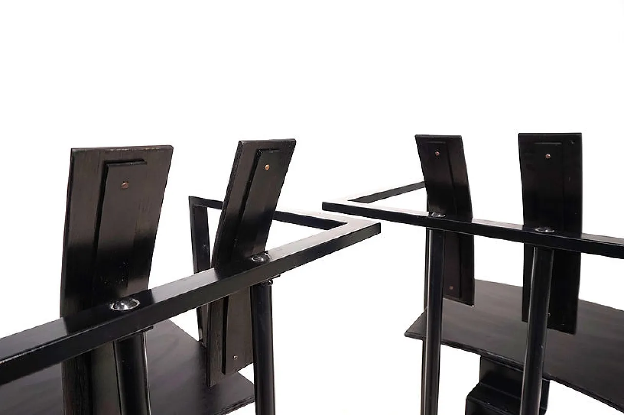 Coppia di sedie KFF Trix Memphis di Karl Friedrich Förster, anni '80 10