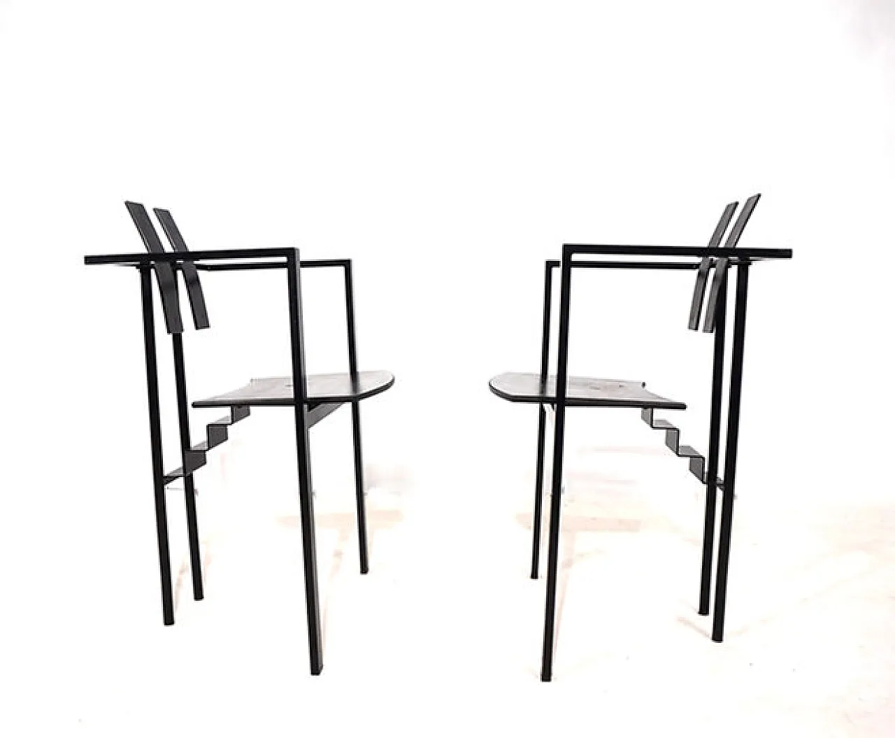 Coppia di sedie KFF Trix Memphis di Karl Friedrich Förster, anni '80 11