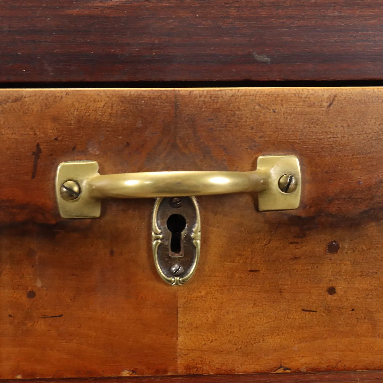 Executive desk in briarwood veneer, 1940s 5