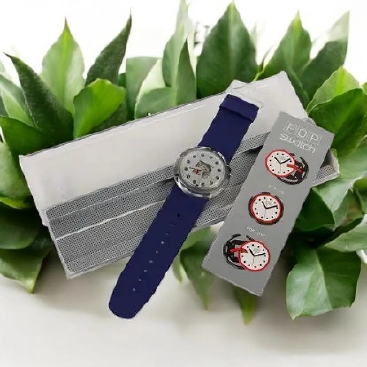 Swatch Pop PW144 Legal Blue resistente all'acqua, 1990 2