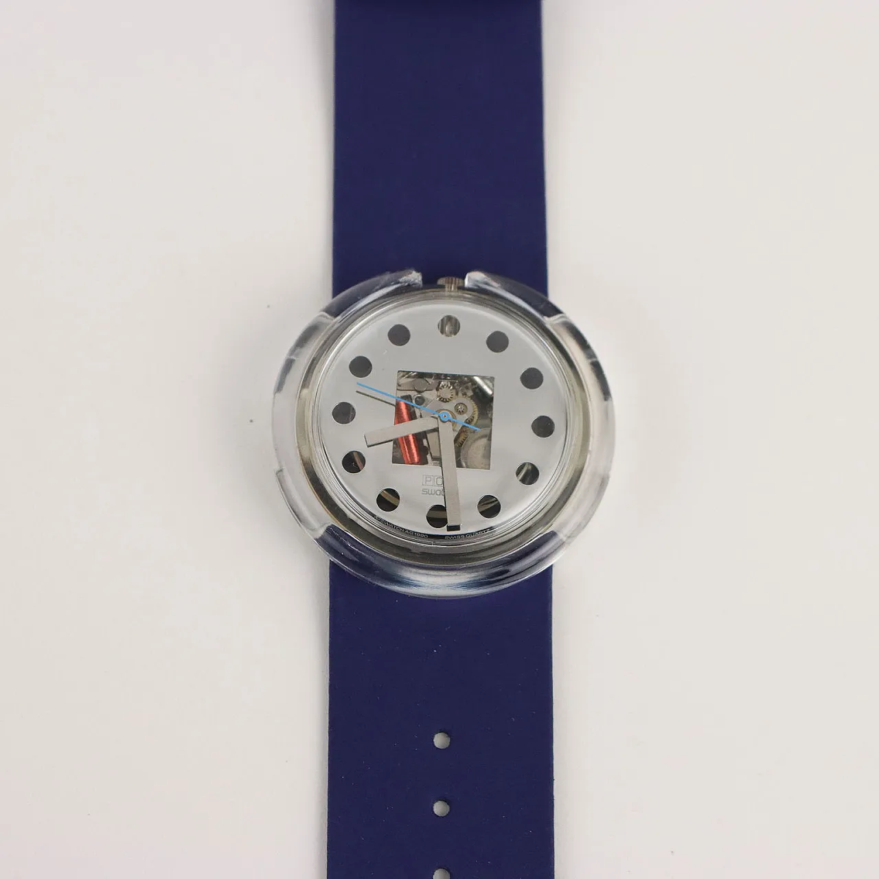Swatch Pop PW144 Legal Blue resistente all'acqua, 1990 3