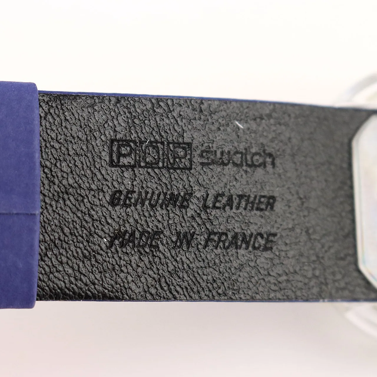 Swatch Pop PW144 Legal Blue resistente all'acqua, 1990 8