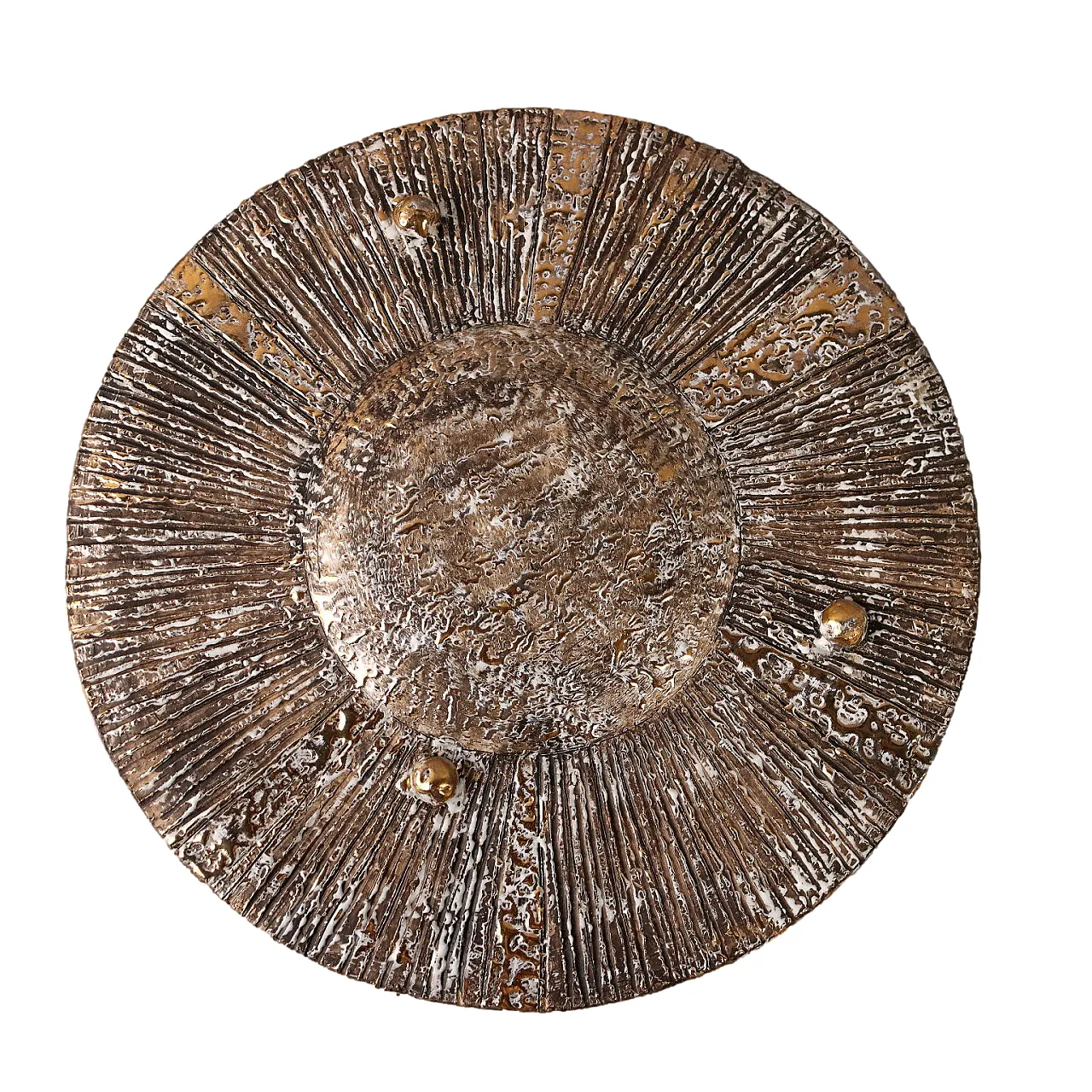 Piatto Gudrun Baudisch-Wittke in ceramica di Hallstatt, anni '60 1