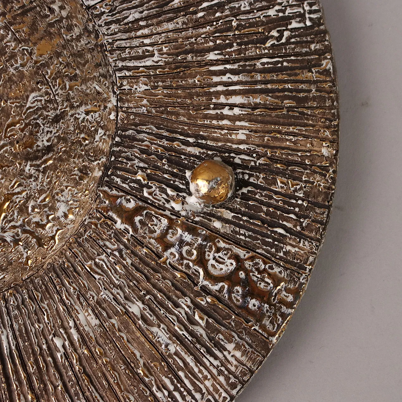 Piatto Gudrun Baudisch-Wittke in ceramica di Hallstatt, anni '60 2