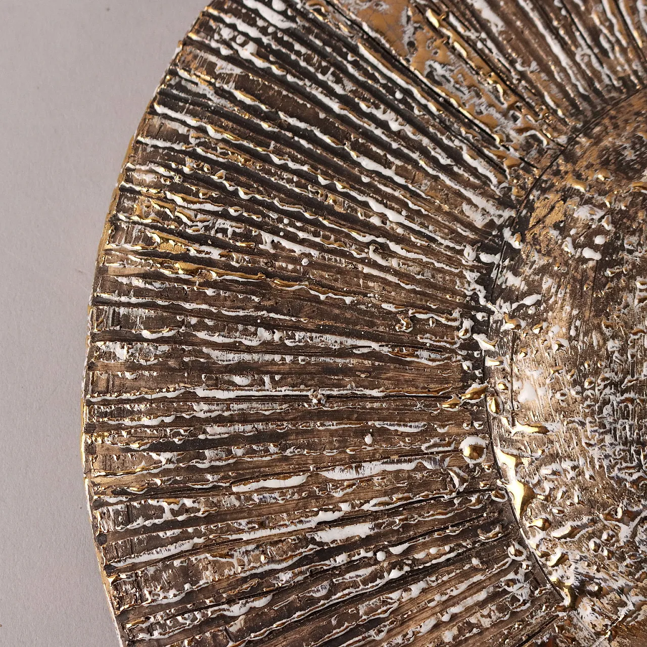 Piatto Gudrun Baudisch-Wittke in ceramica di Hallstatt, anni '60 3