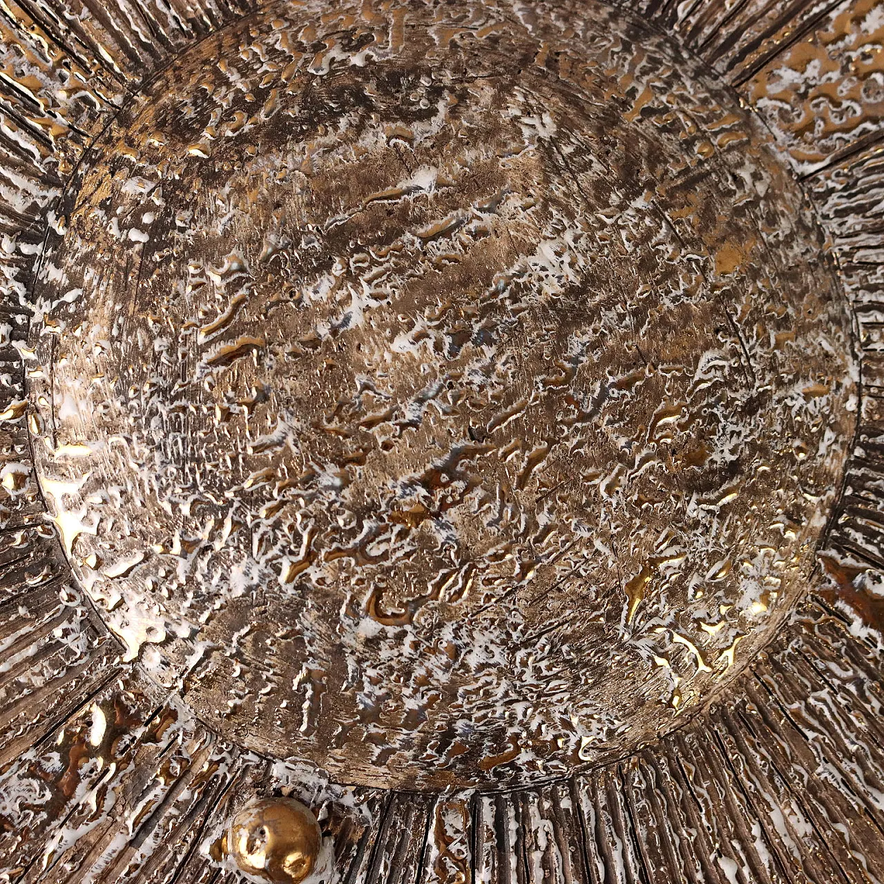 Piatto Gudrun Baudisch-Wittke in ceramica di Hallstatt, anni '60 4