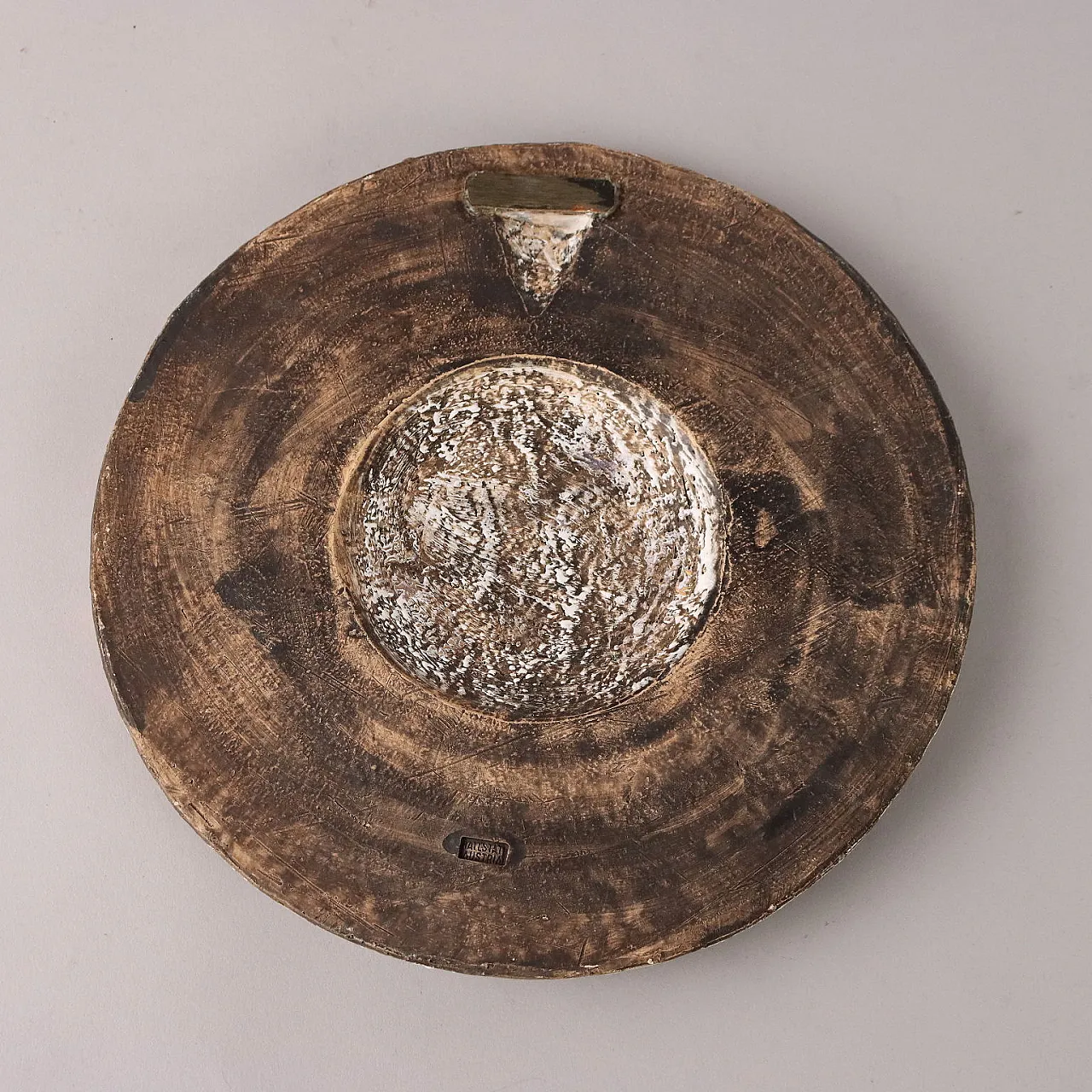 Piatto Gudrun Baudisch-Wittke in ceramica di Hallstatt, anni '60 7