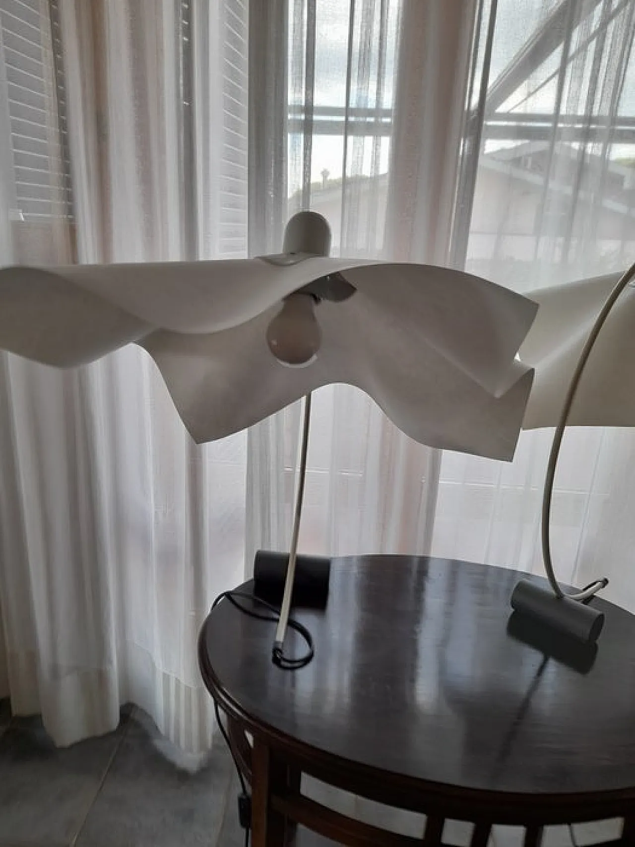 Coppia di lampade da Tavolo Artemide Area di Mario Bellini, anni '70 2