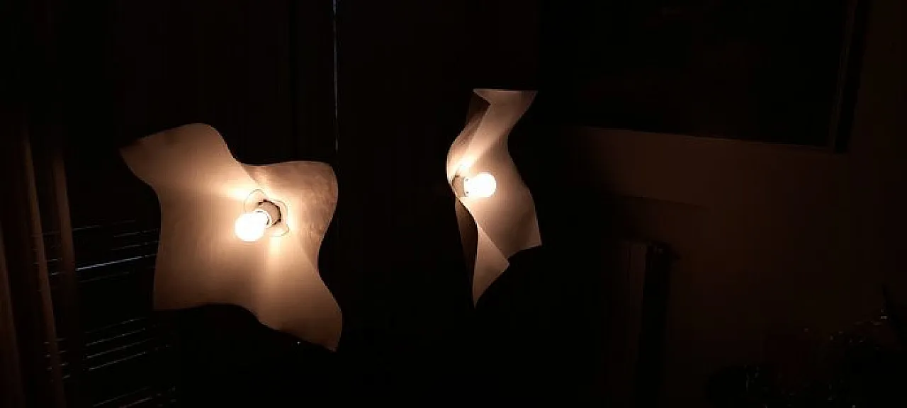 Coppia di lampade da Tavolo Artemide Area di Mario Bellini, anni '70 11