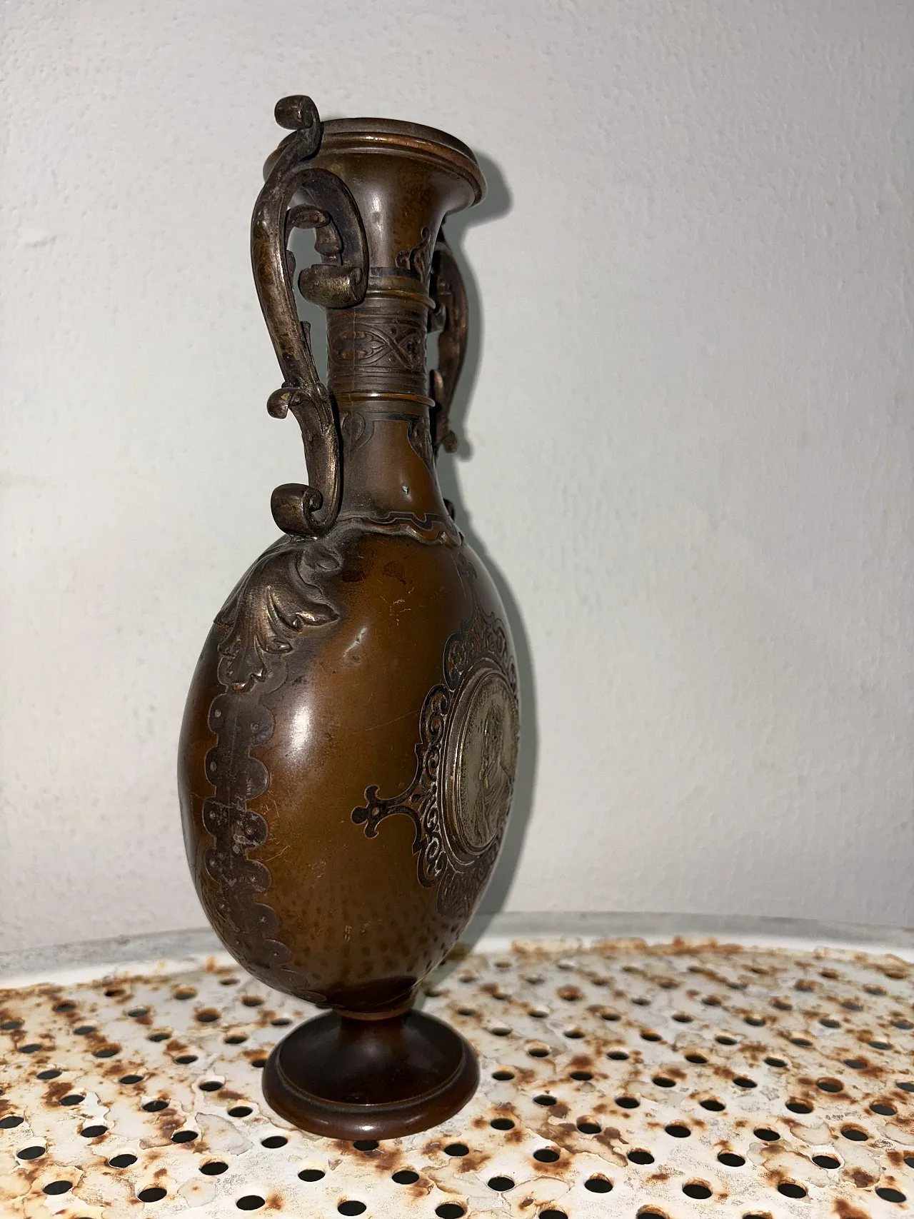 Anfora in bronzo, primo '900 6