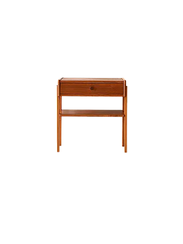 Scandinavian teak bedside table from the 50s/60s
