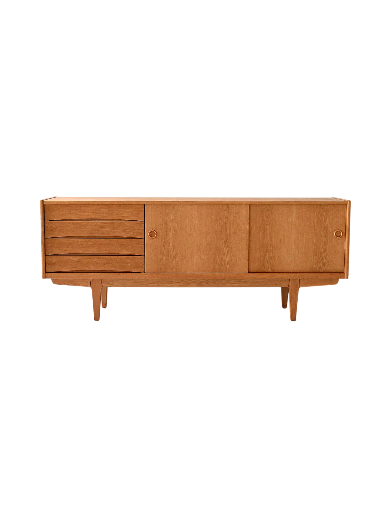 Swedish Oak Sideboard “Ulvo” by Erik Wørts for IKEA, 1960s 12
