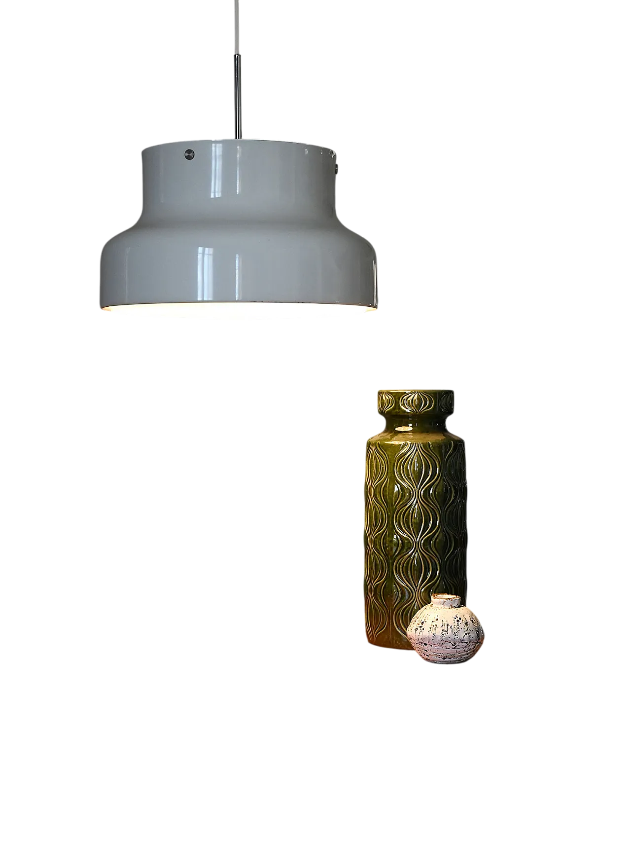 White Bumling ceiling lamp by Anders Pehrson 8