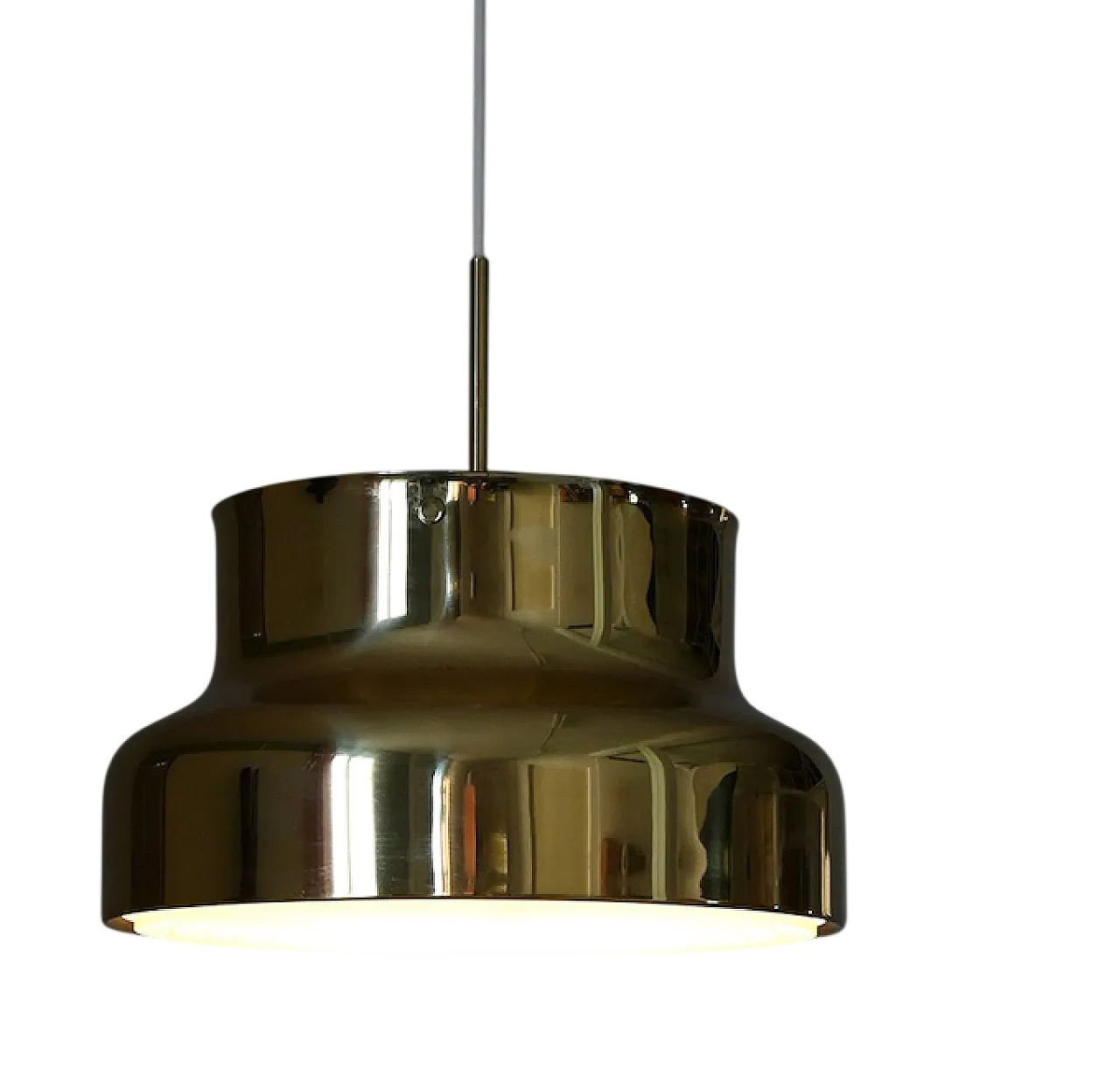 Lampada da soffitto Bumling in ottone di Anders Pehrson 10