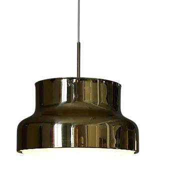 Lampada da soffitto Bumling in ottone di Anders Pehrson