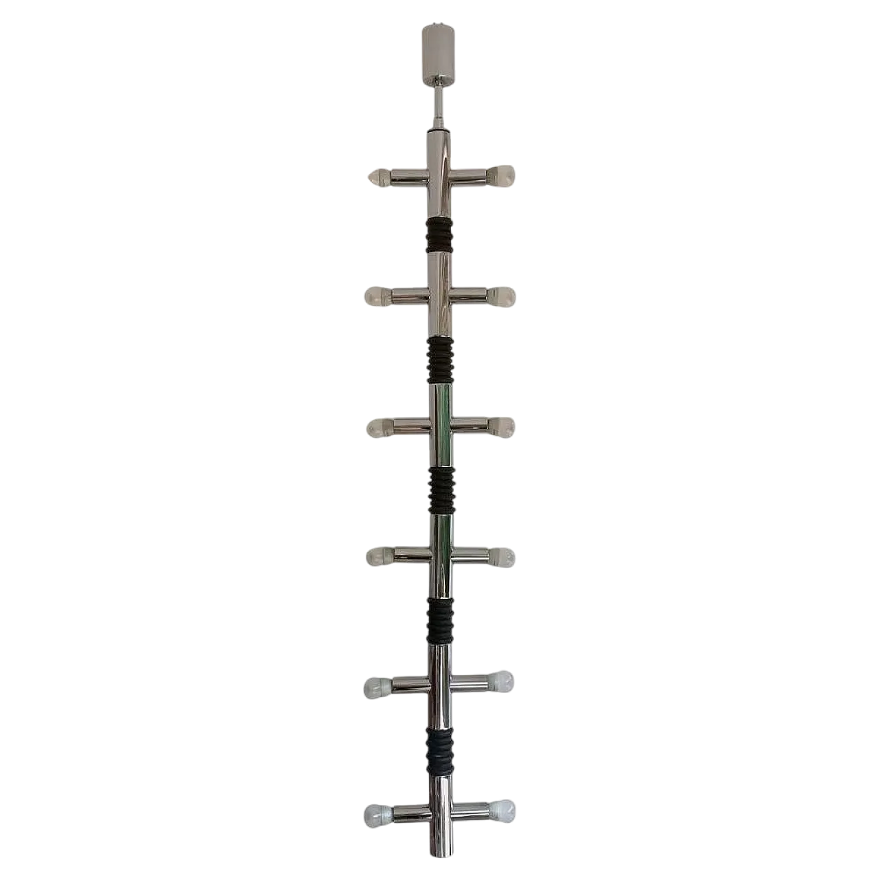 Lampadario Atomic Space Age, anni '70 7