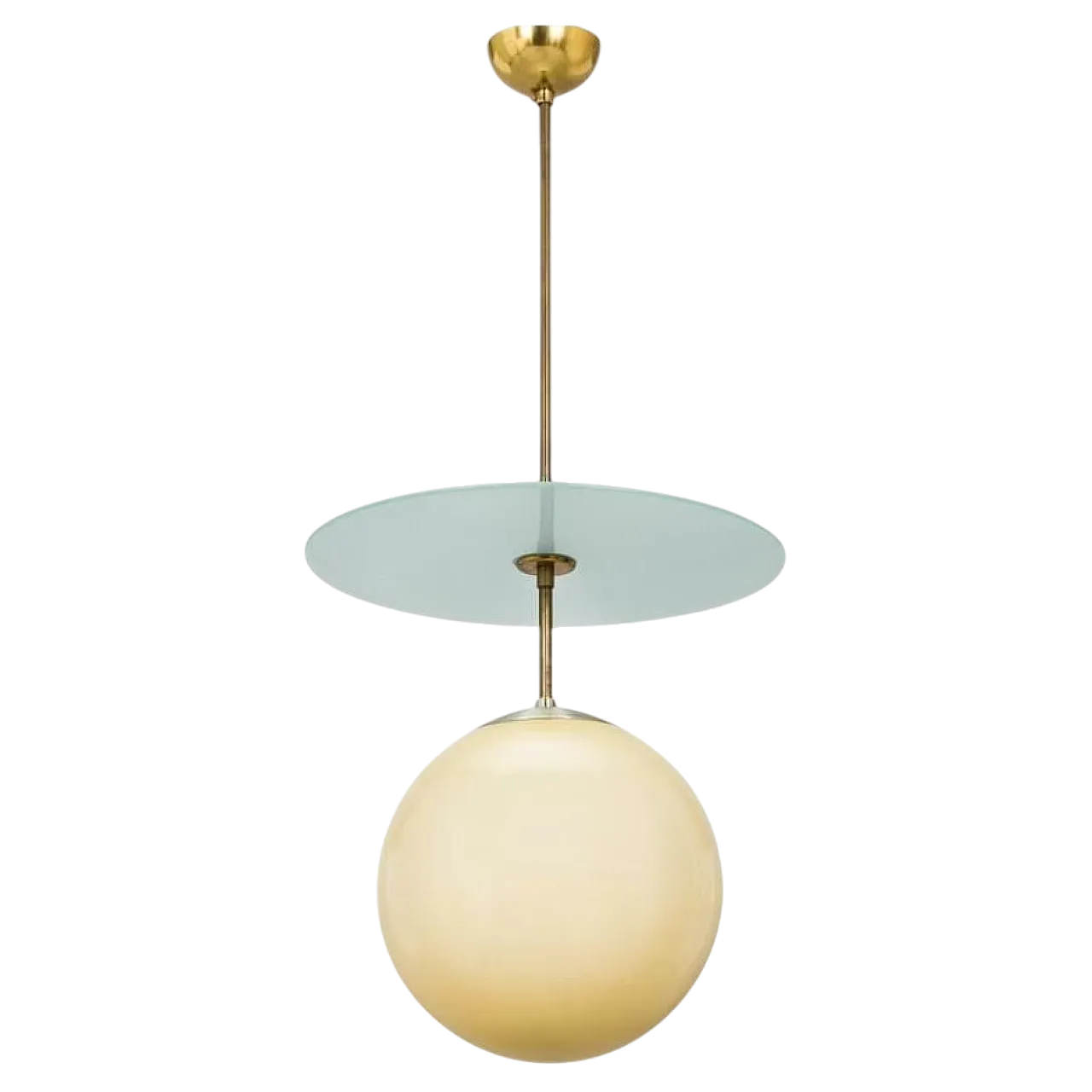 Lampada a sospensione per Taito di Paavo Tynell, anni '30 6