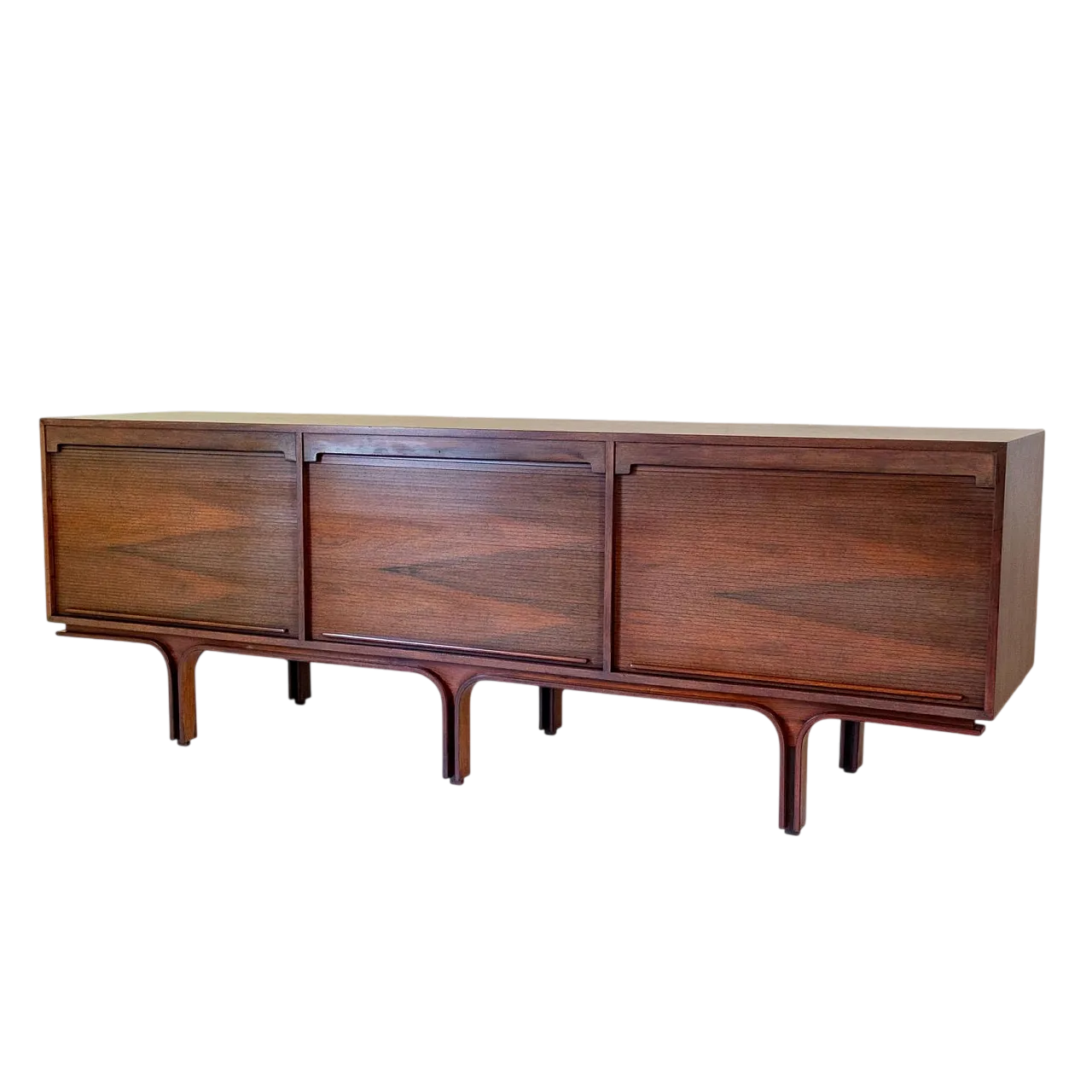 Sideboard in rosewood, Gianfranco Frattini for Bernini, 1950s 19