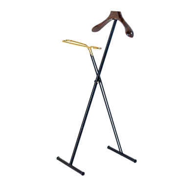 Italian folding valet stand in beech by Fratelli Reguitti, 50s