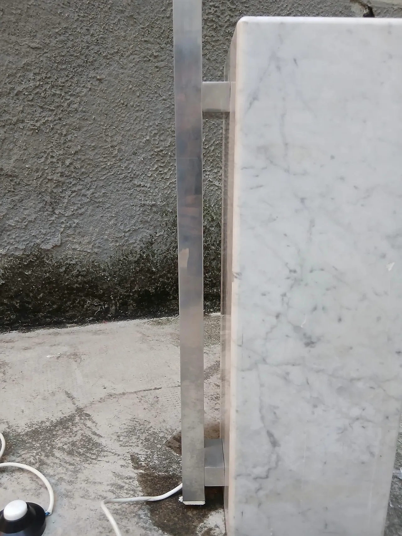 Extensible arch lamp in metal and marble by Goffredo Reggiani, 1970s 13