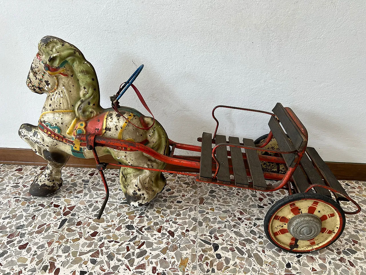 Gioco cavallino a pedali, anni '50 1