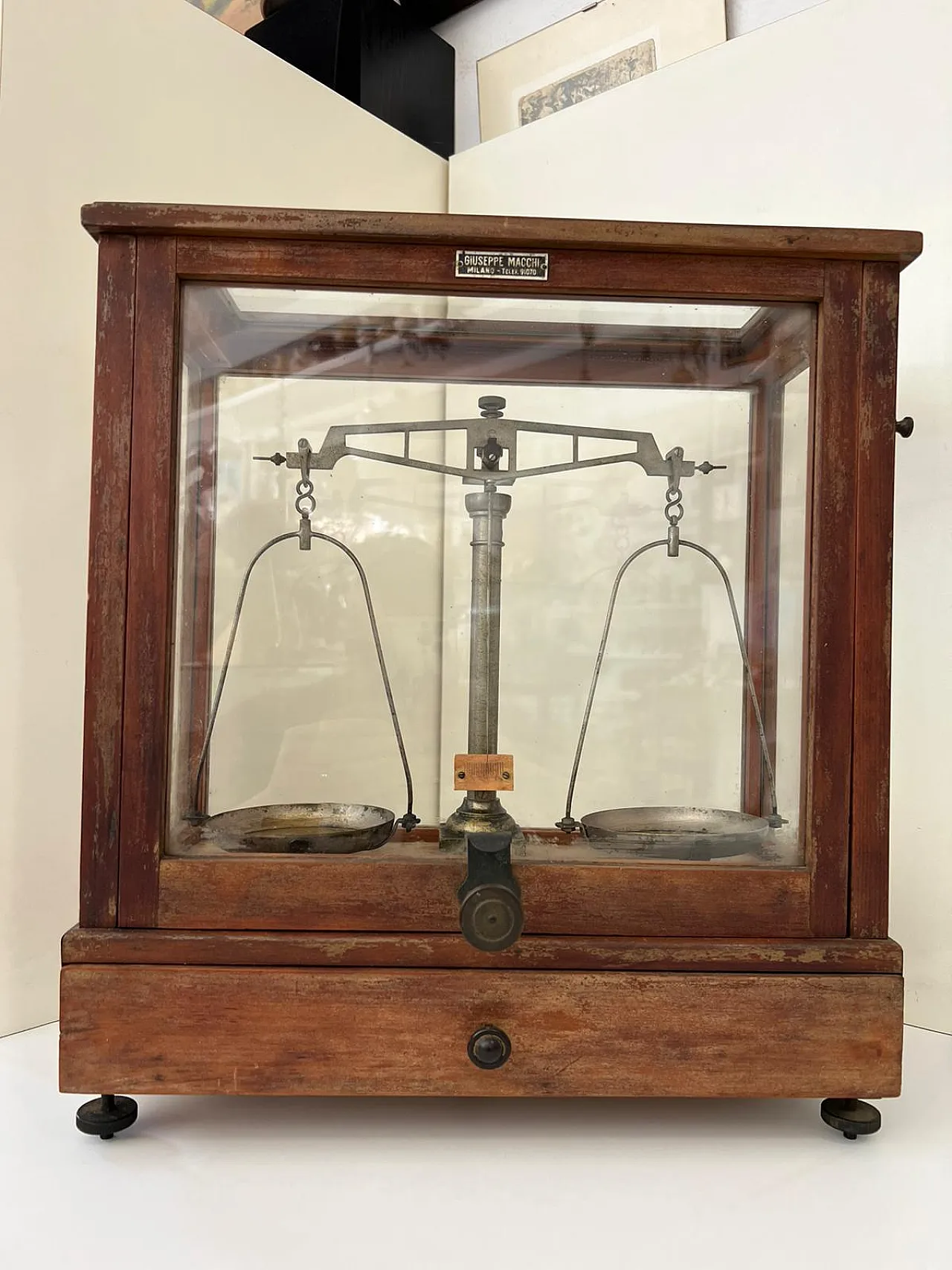 Bilancia analitica da farmacia, anni '50 2