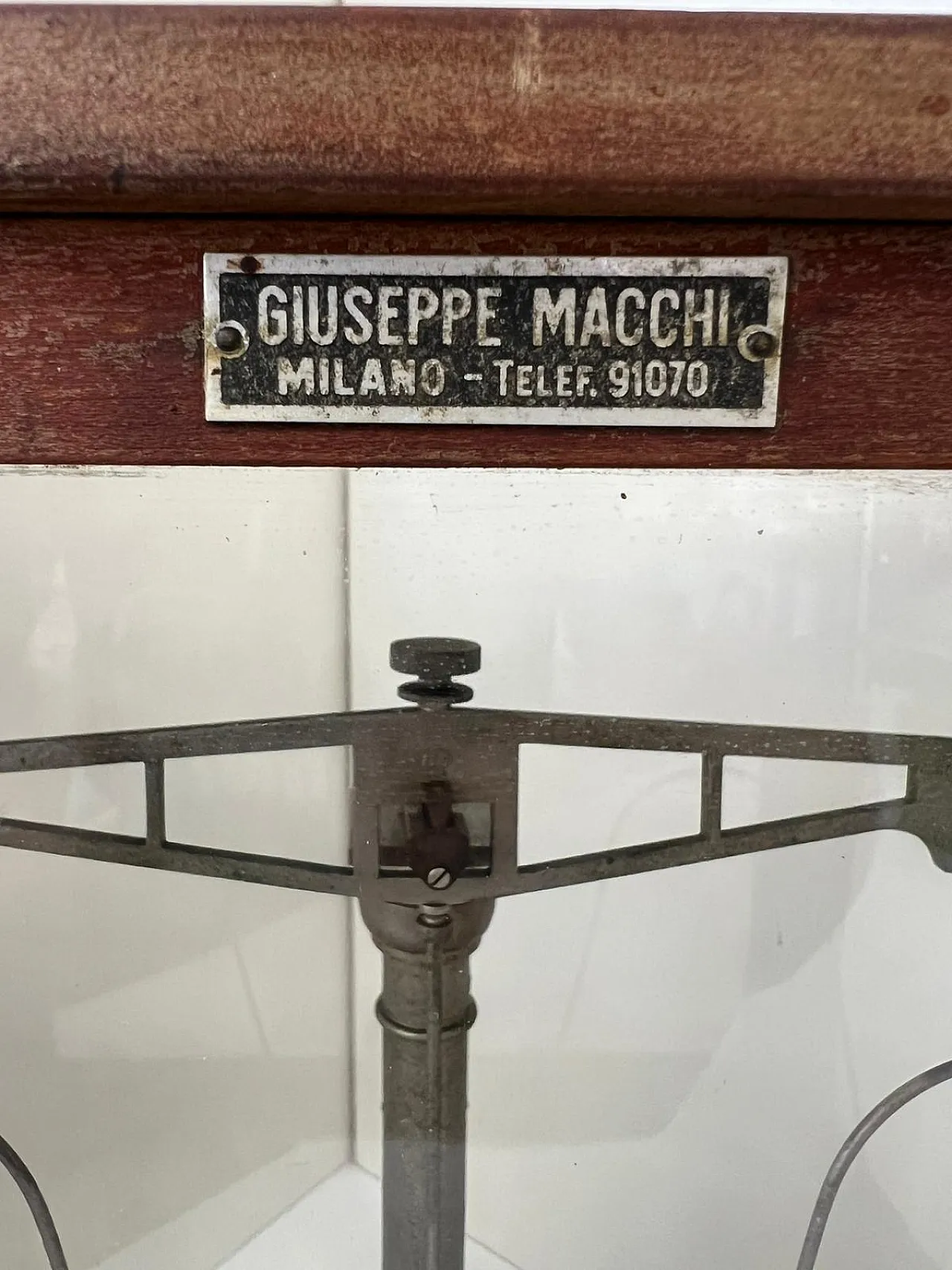 Bilancia analitica da farmacia, anni '50 3