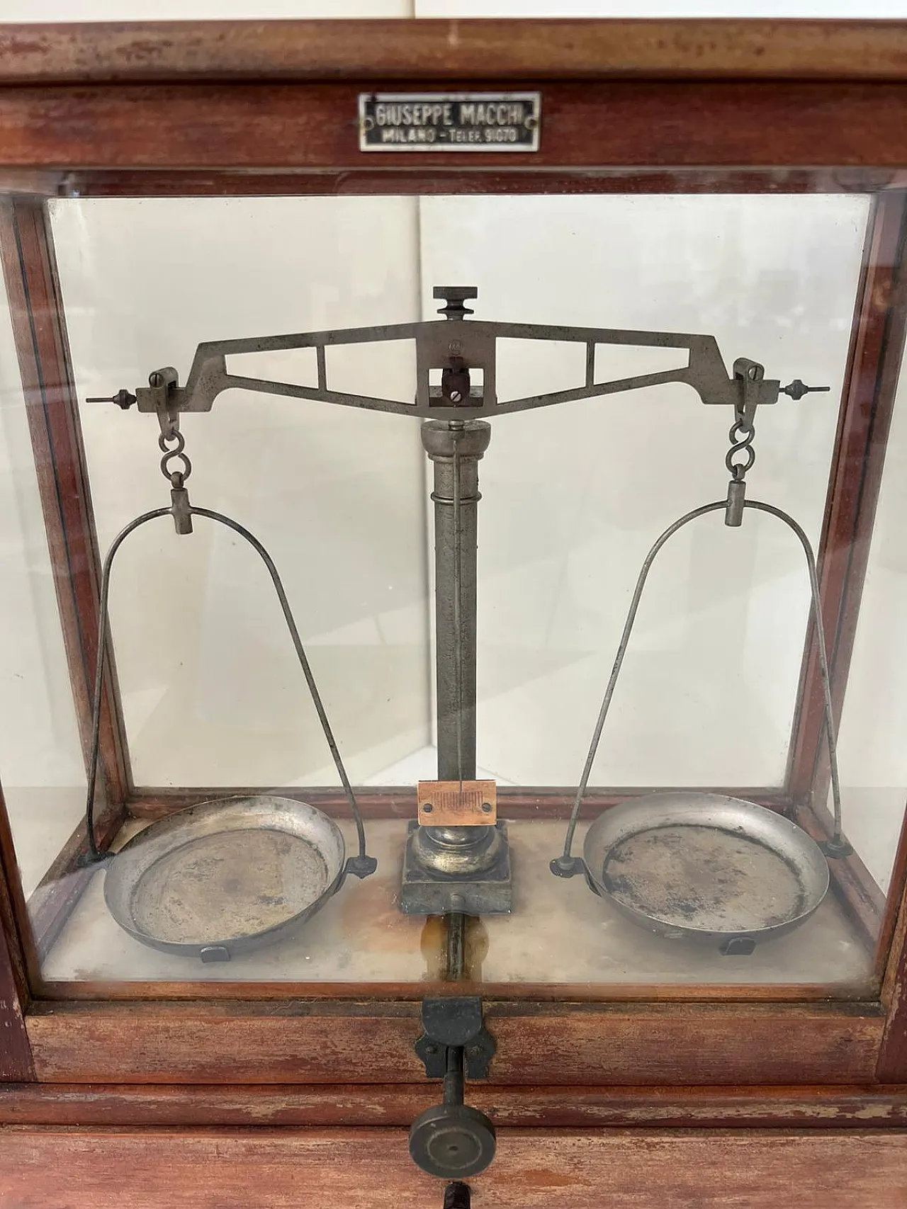 Bilancia analitica da farmacia, anni '50 4