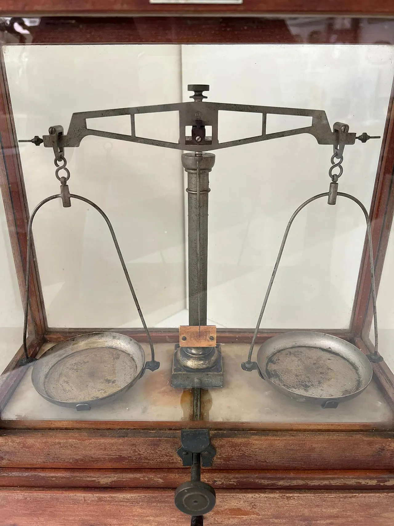 Bilancia analitica da farmacia, anni '50 5