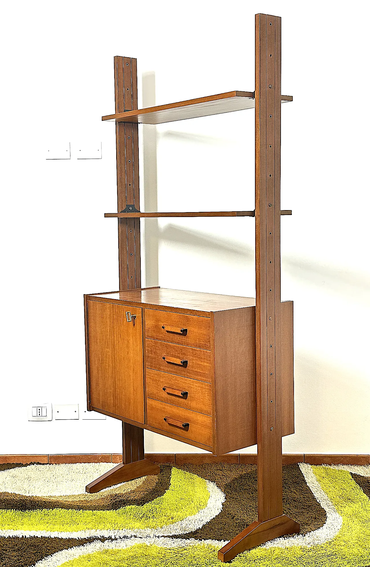 Libreria modulare a una campata, anni '60 12