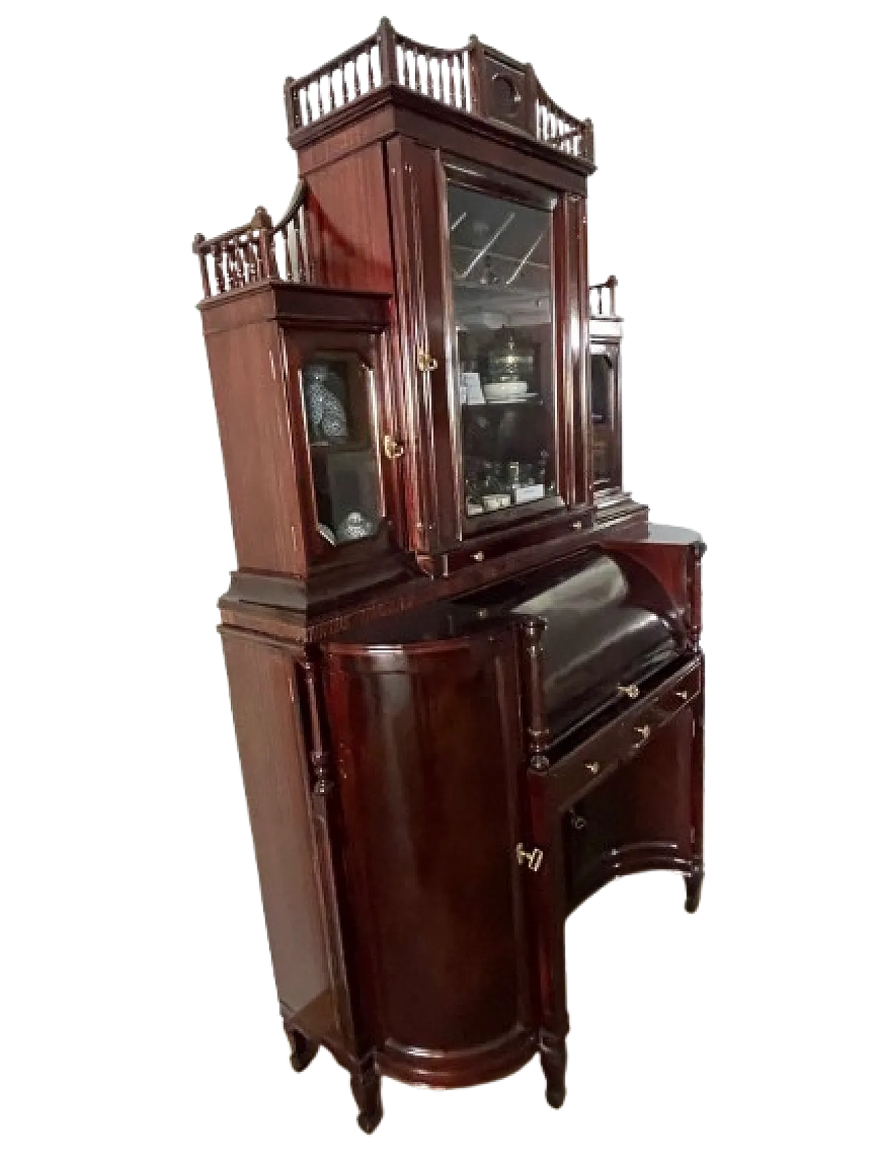 Secretaire inglese Sheraton replica del 1805 4