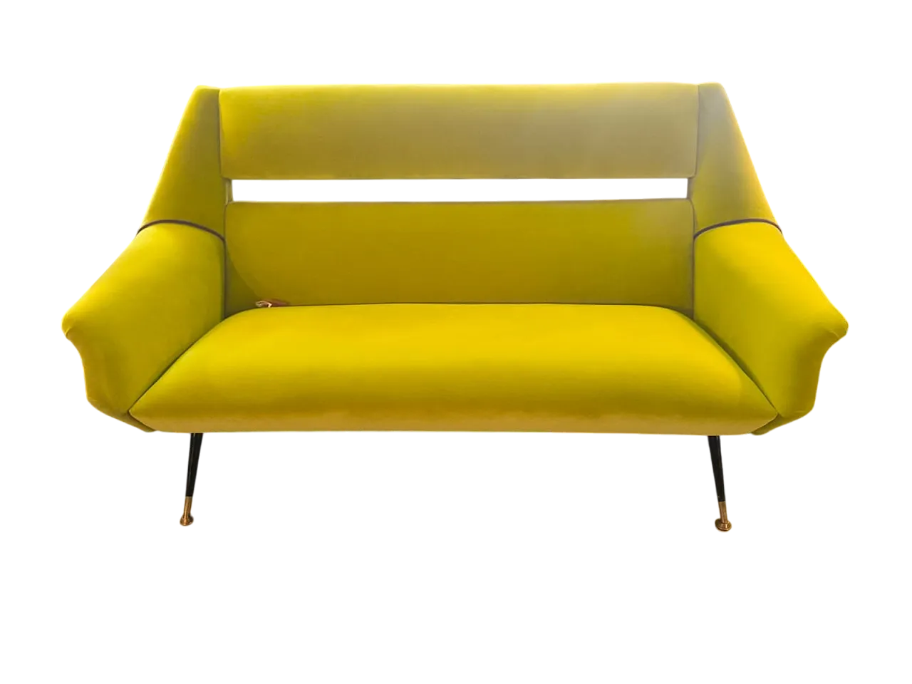 Buttoned sofa by Gigi Radica for Minotti, 1950s 11