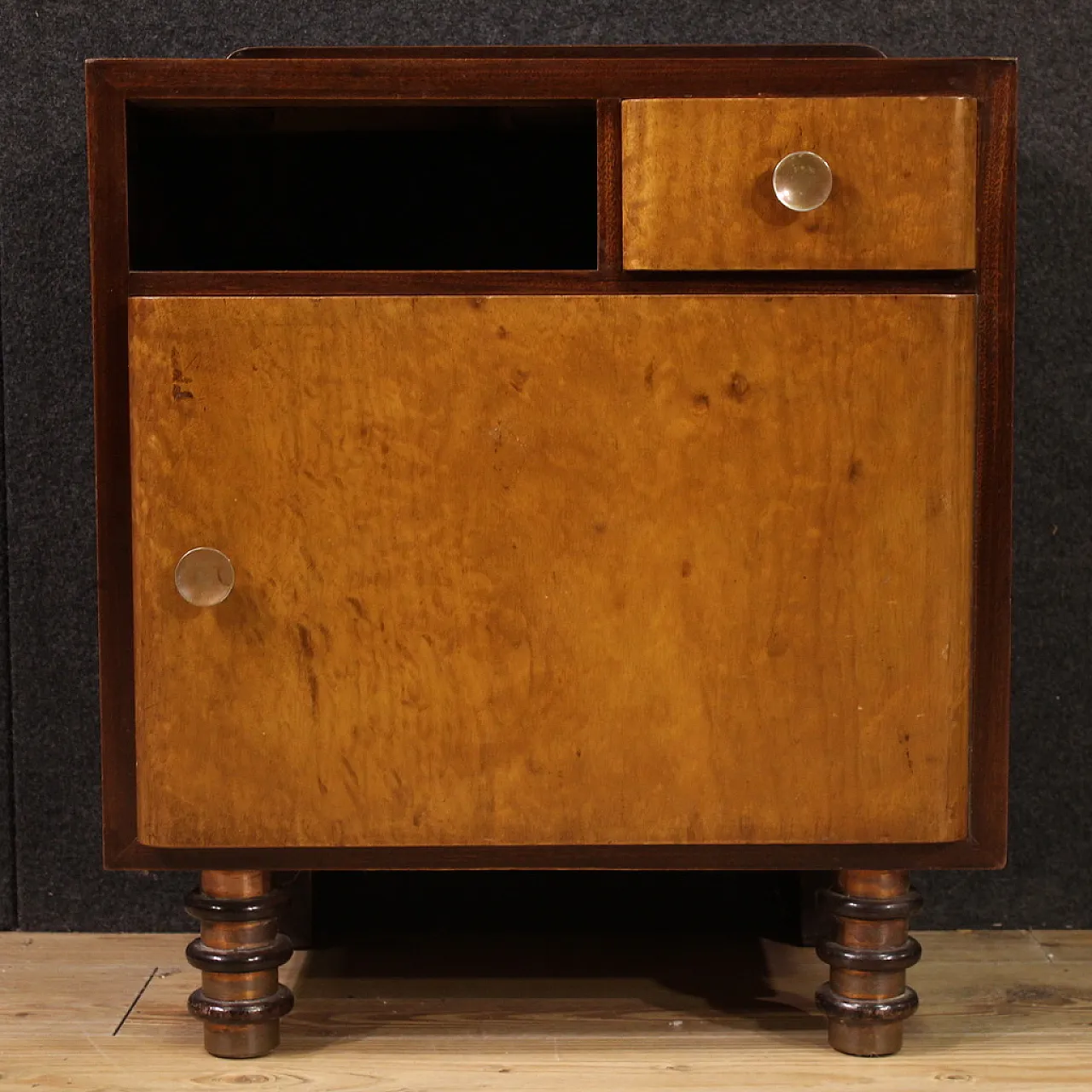 Pair of Italian bedside tables, 60s 5