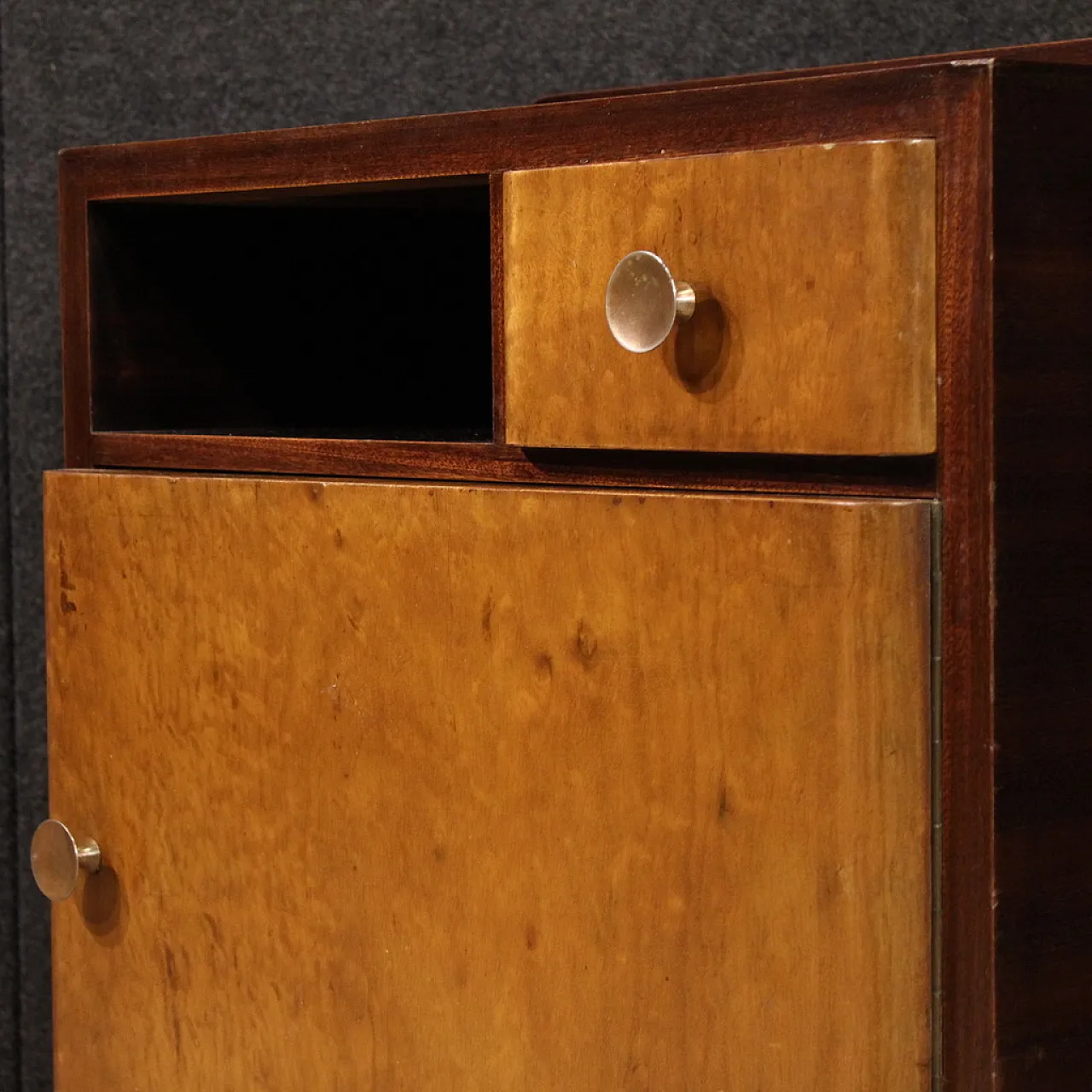 Pair of Italian bedside tables, 60s 6