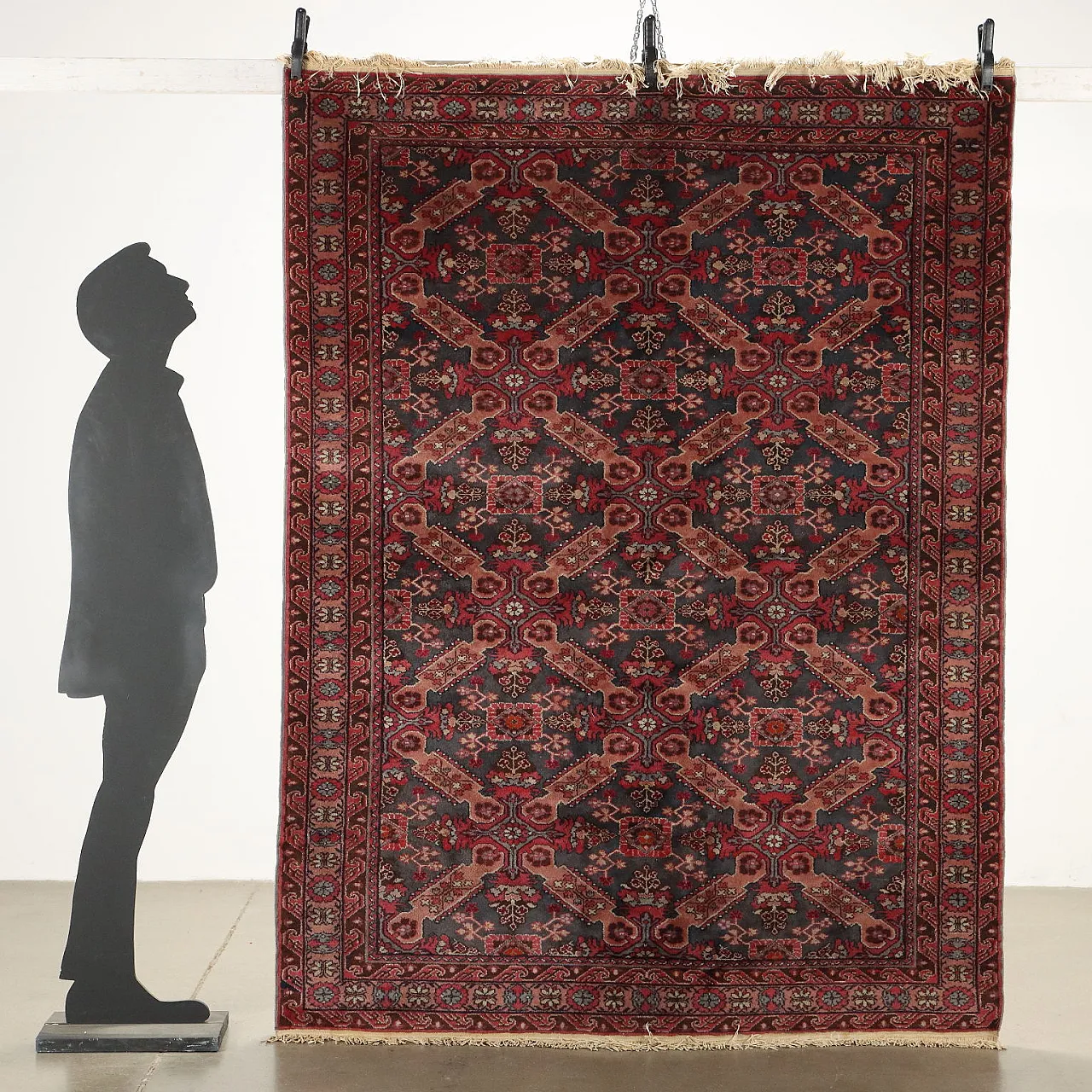 Shirvan wool rug with fine knot, late 20th century 2