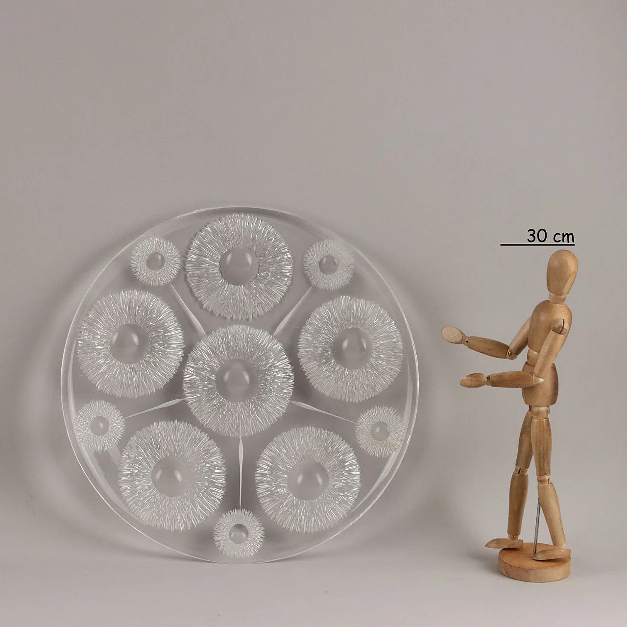 Centrotavola Daum in cristallo, '800 2