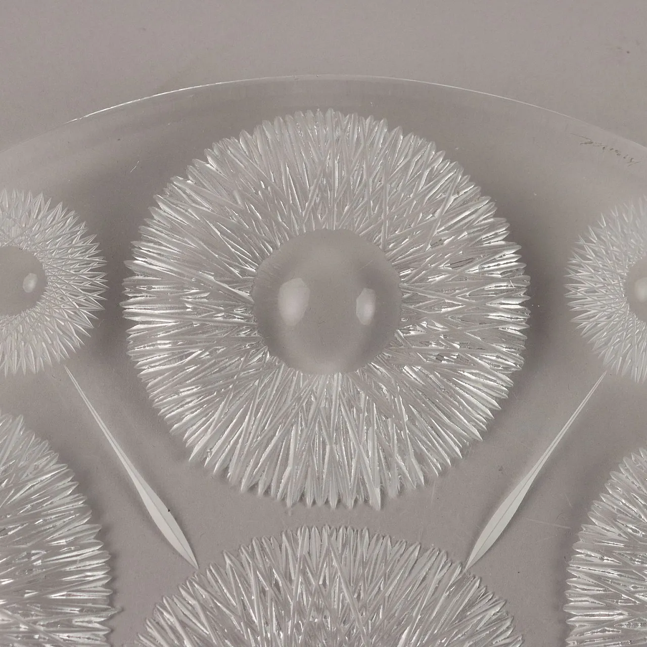 Centrotavola Daum in cristallo, '800 3