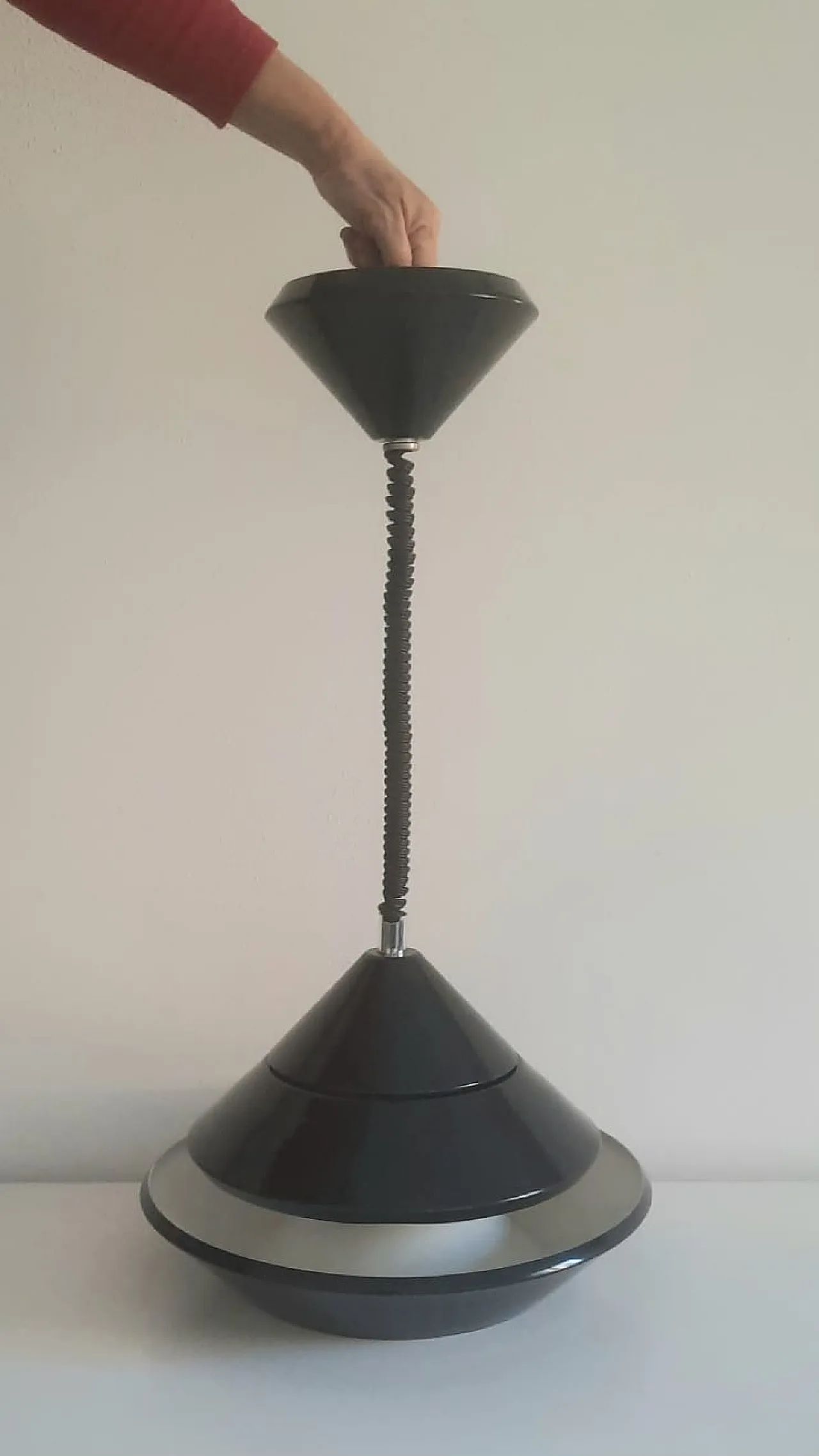 Lamp mod.Glissa by Claudio Dini for Bieffeplast, 70s 1